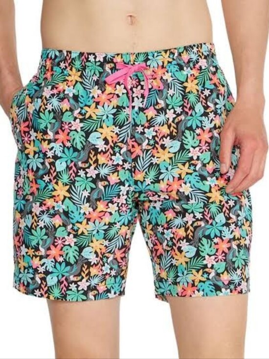 chubbies Other - Chubbies Swim Trunks Mens Large 5.5 Inch Parrot Bloomerangs Mesh Brief Liner
